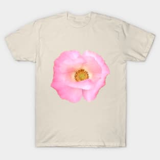 Pink Poppy Flower T-Shirt